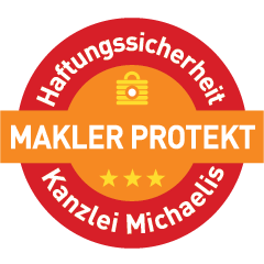 Siegel Makler Protekt – Haftungssicherheit der Kanzlei Michaelis